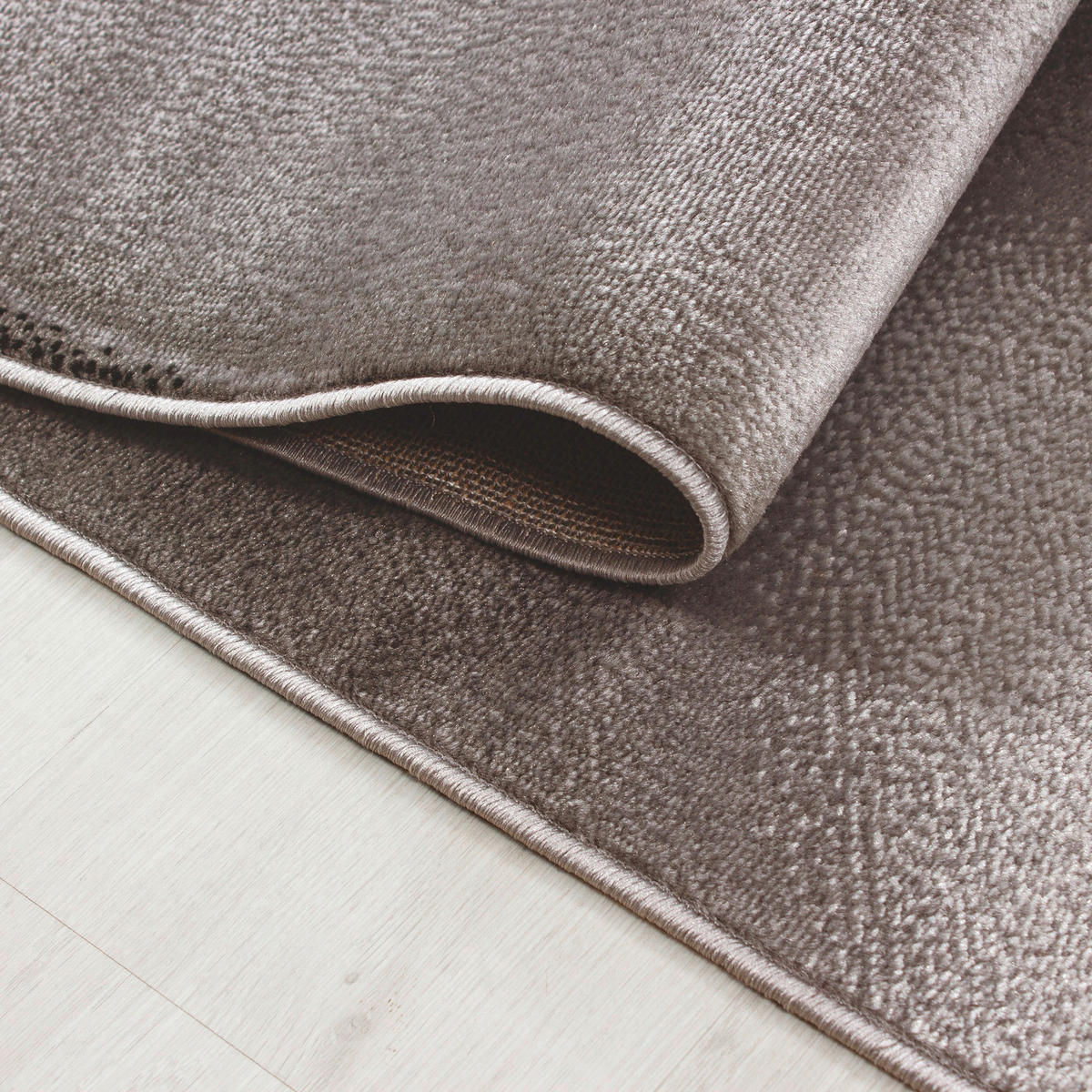 Ayyildiz Teppich PLUS braun B/L: ca. 200x290 cm PLUS - braun (200,00/290,00cm) - Ayyildiz