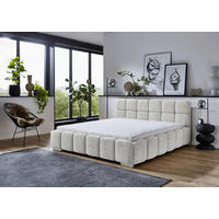 Polsterbett Bubble creme Bubble - creme (200,00/95,00/220,00cm)