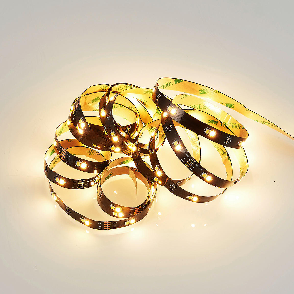 Lichtband schwarz Kunststoff B/L: ca. 1x300 cm LED-Lichtband_Chip - schwarz (1,00/300,00cm)