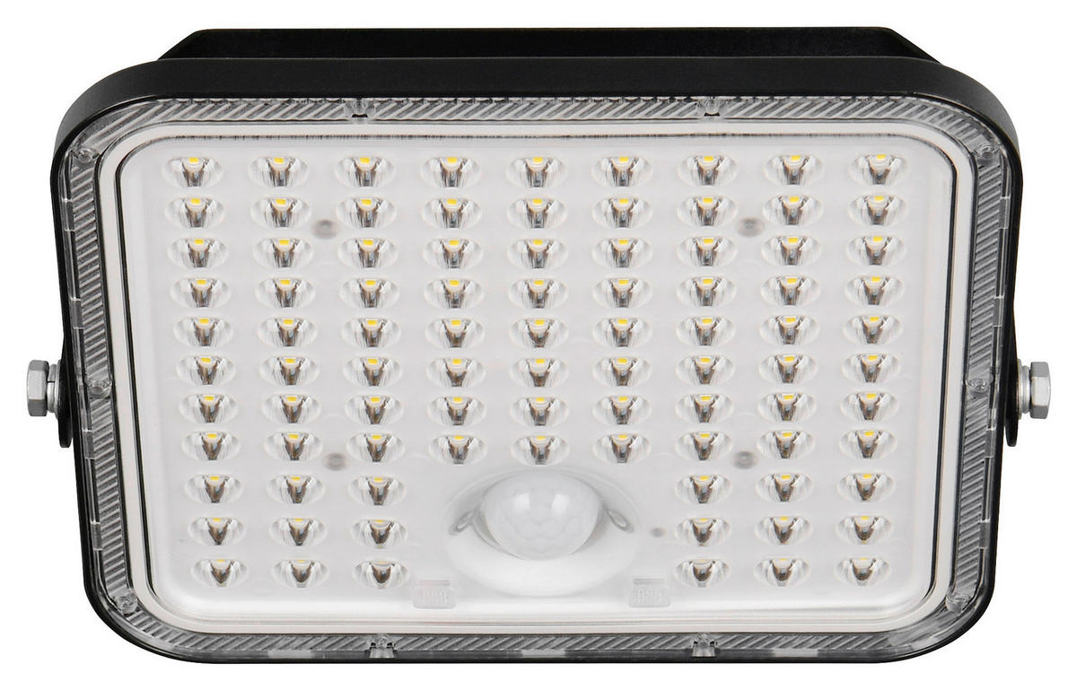 Solar-Außenwandleuchte mattschwarz B/H/T: ca. 2x19x4,5 cm Acora - mattschwarz (2,00/19,00/4,50cm) - Reality