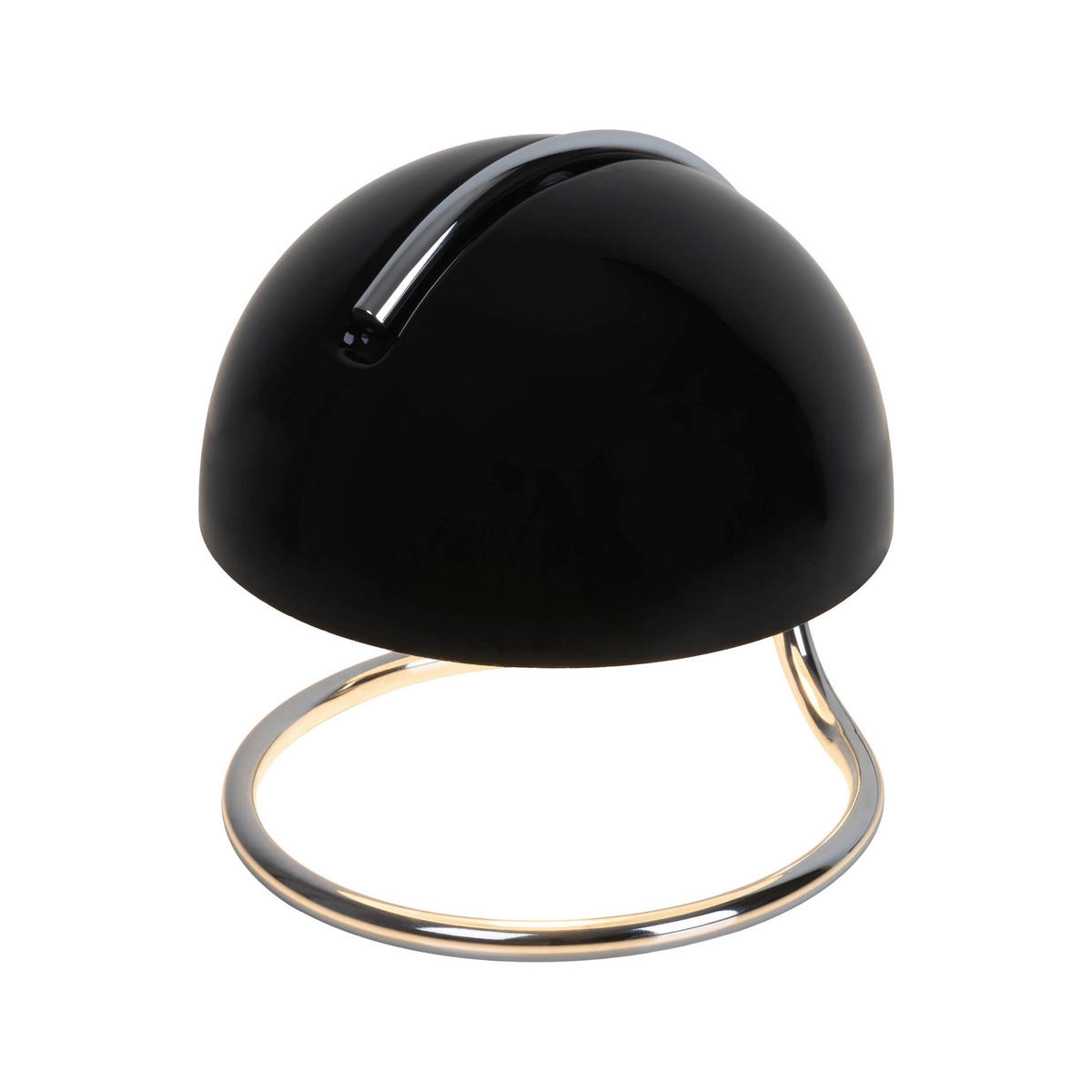 Näve Leuchten Tischleuchte schwarz Glas Metall B/H/T/D: ca. 23,5x25x23,5x23,5 cm E27 1 Brennstellen BURANO - schwarz (23,50/25,00/23,50cm) - Näve Leuchten