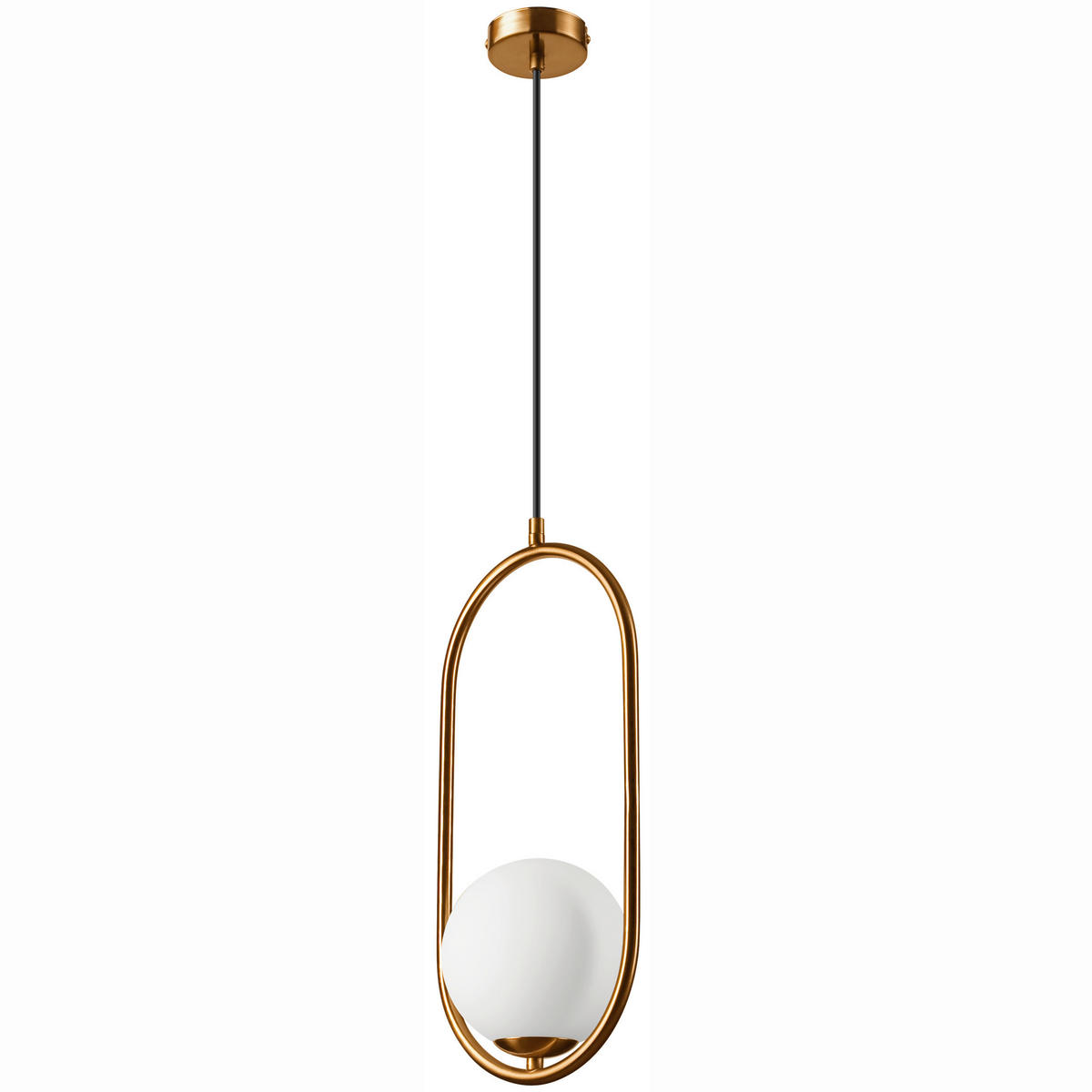 Lamkur Pendelleuchte AMBER 47478 messing Glas Metall H/L: ca. 140x20 cm G9 1 Brennstellen Amber - messing (20,00cm) - Lamkur
