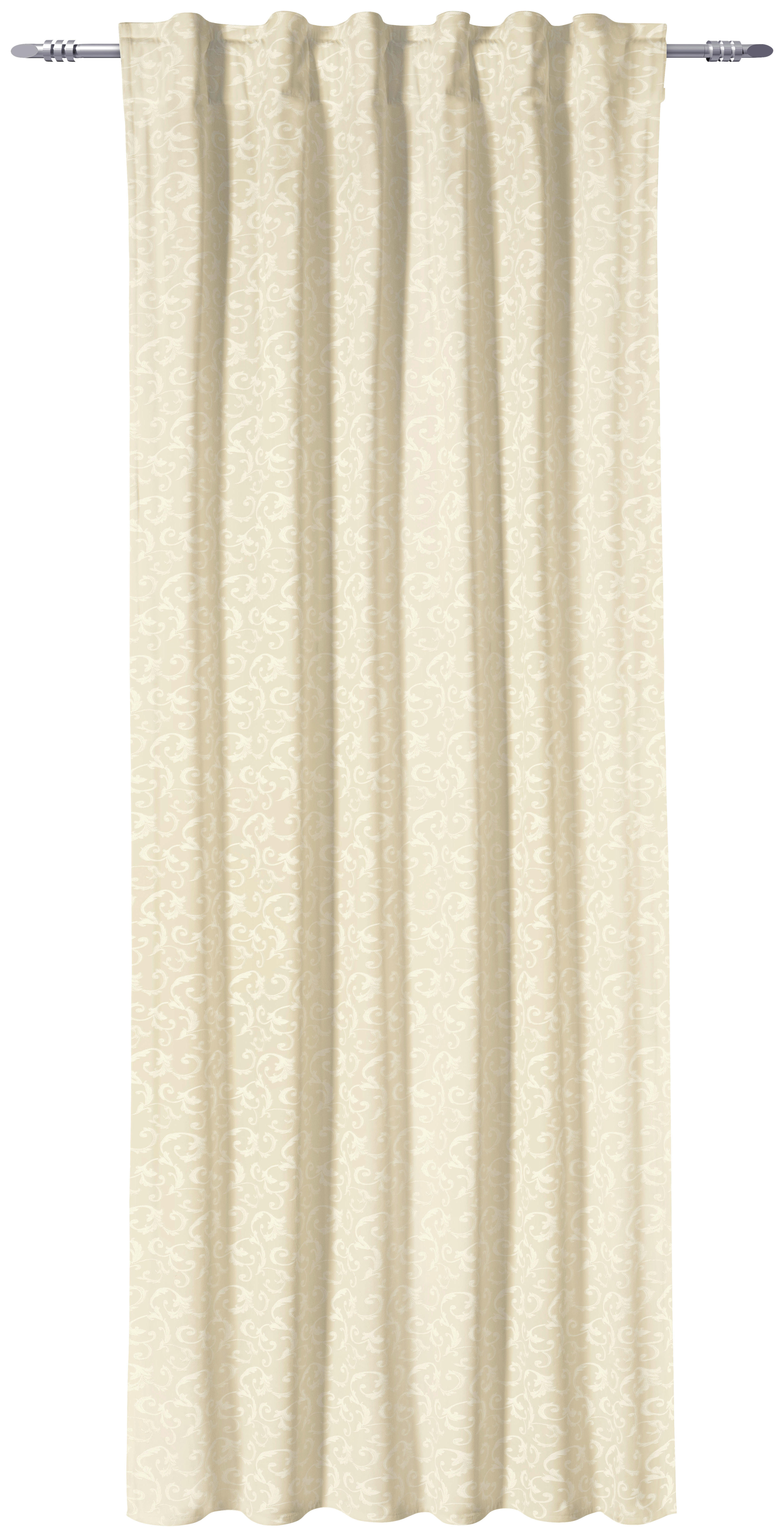 Kombivorhang Ranke champagner B/L: ca. 135x245 cm Ranke - champagner (135,00/245,00cm) - POCOline