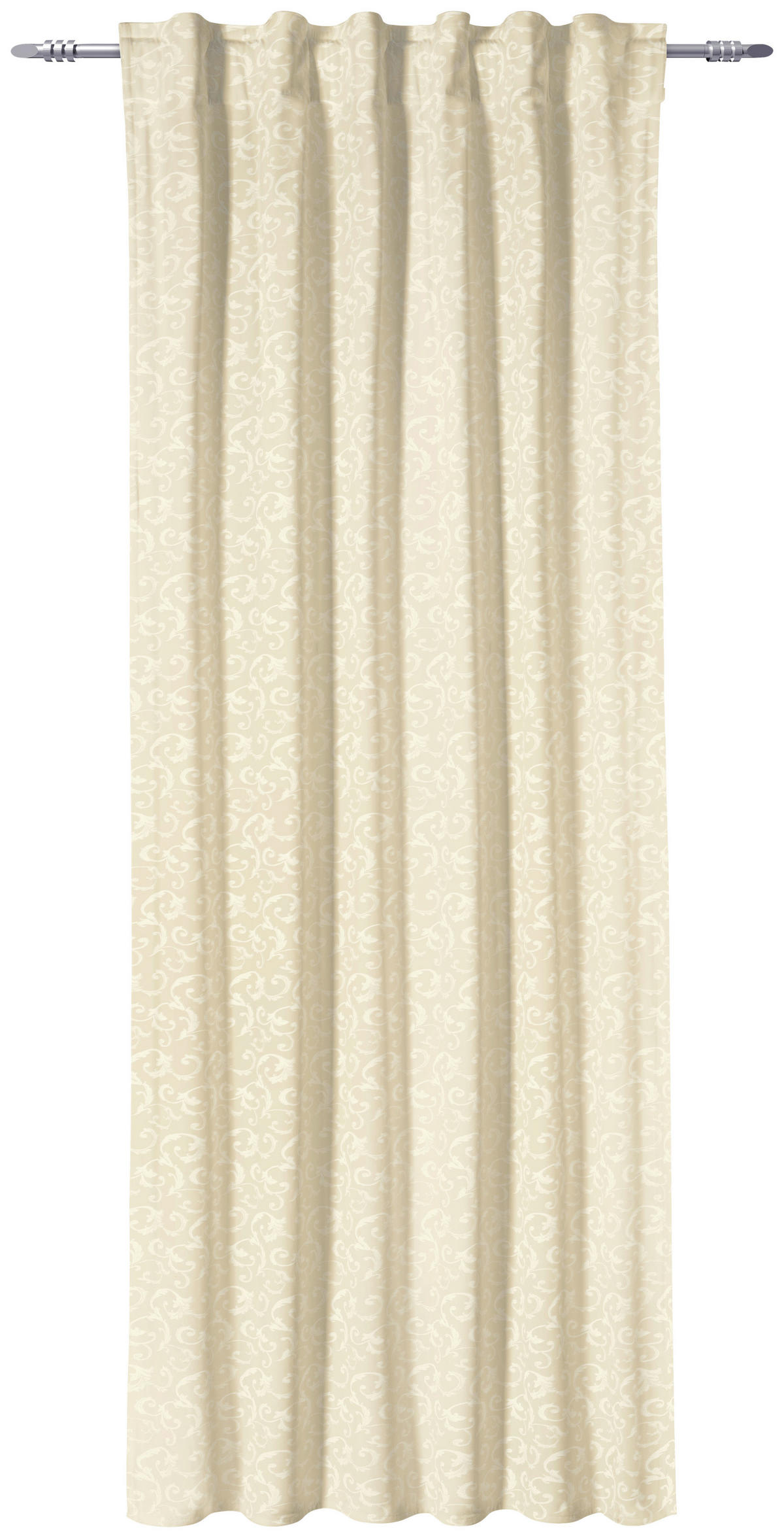 Kombivorhang Ranke champagner B/L: ca. 135x245 cm Ranke - champagner (135,00/245,00cm) - POCOline