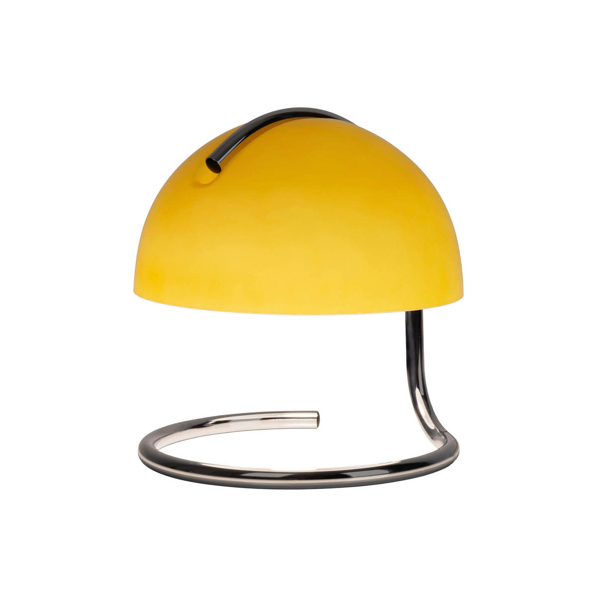 Näve Leuchten Tischleuchte gelb Metall Glas B/H/T/D: ca. 23,5x25x23,5x23,5 cm E27 1 Brennstellen BURANO - gelb (23,50/25,00/23,50cm) - Näve Leuchten