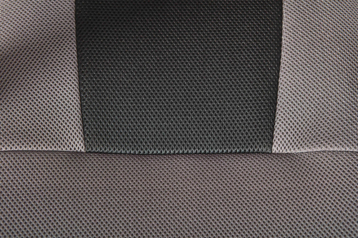 Drehstuhl Donny grau schwarz Kunstleder Netzstoff Metall Donny - schwarz/grau (55,00/85,00/54,50cm) - Inter Link