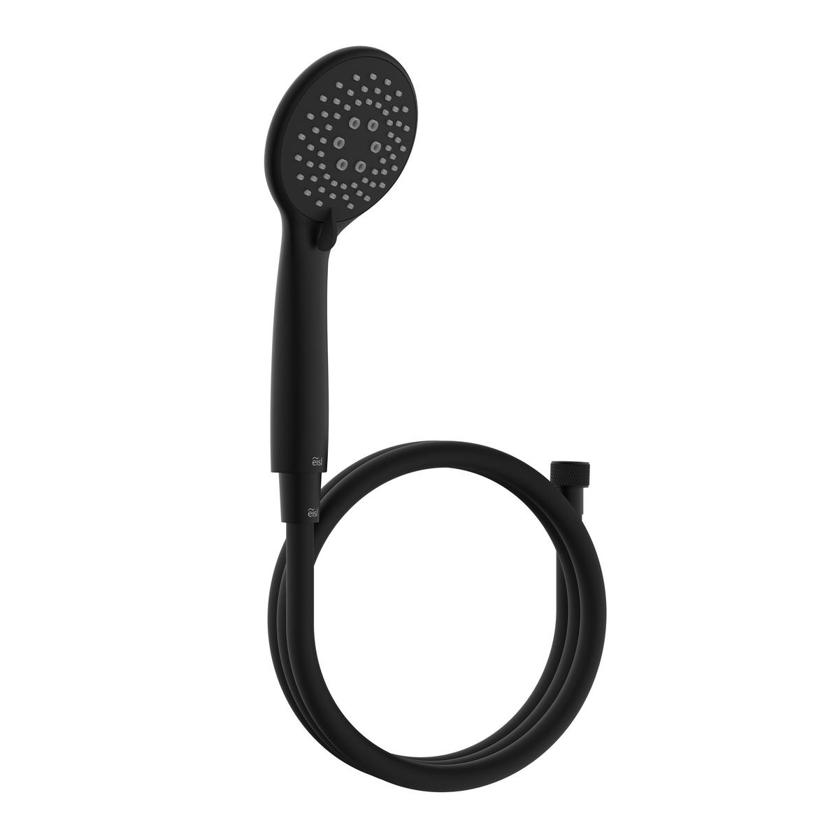 Handbrause schwarz Handbrauseset_Leon schwarz - schwarz/mattschwarz - EISL