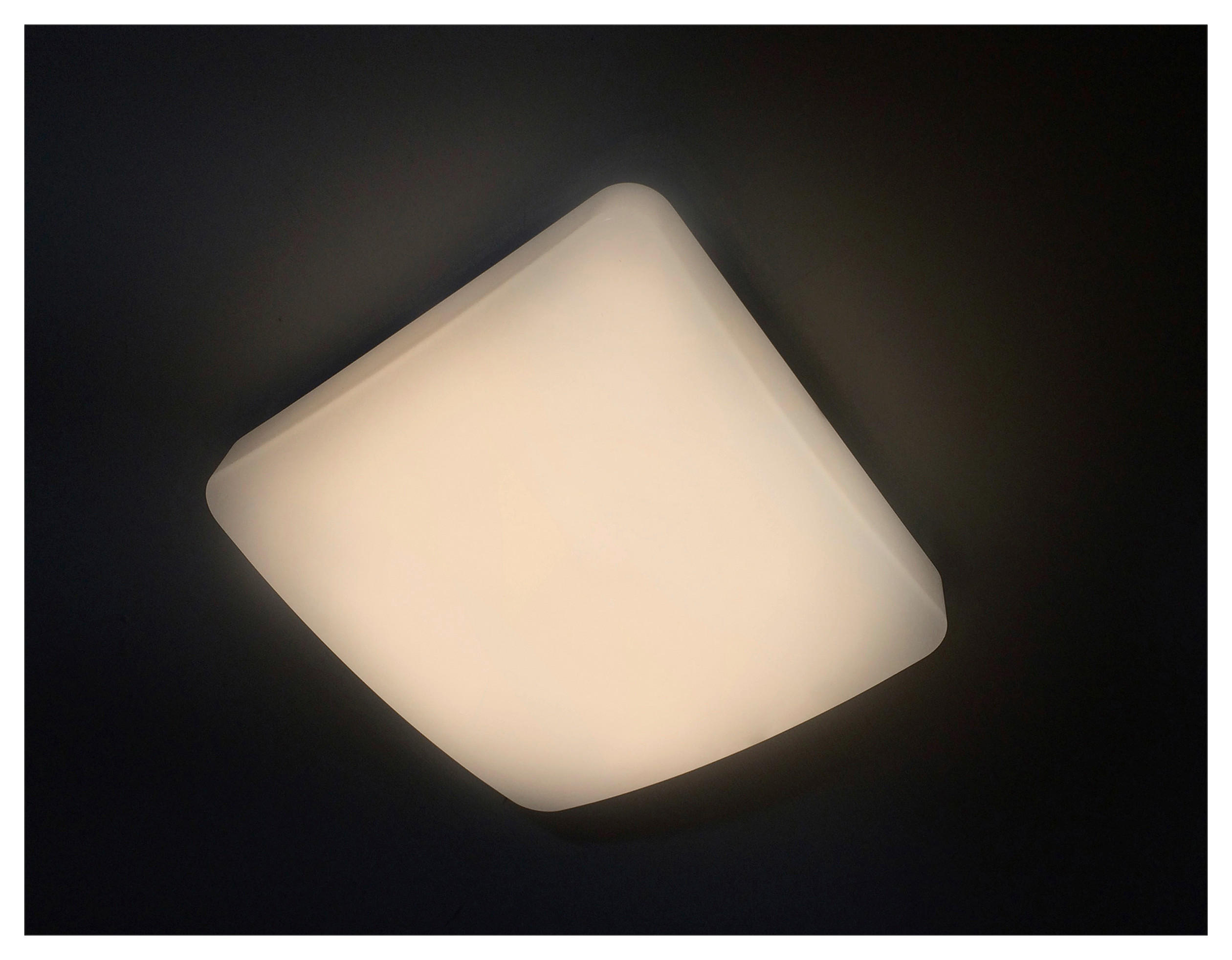 Näve Leuchten LED-Deckenleuchte weiß Metall Kunststoff B/H/T: ca. 27x27x8 cm LED-Deckenleuchte - weiß (27,00/27,00/8,00cm) - Näve Leuchten