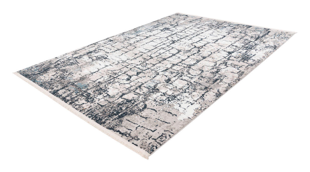360Living Teppich Akropolis grau B/L: ca. 160x230 cm Akropolis - blau/grau (160,00/230,00cm) - 360Living
