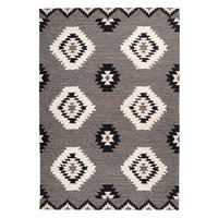 Arte Espina Kurzflorteppich Ethnie 425 grau B/H/L: ca. 160x1x230 cm Ethnie 425 - grau (230,00/160,00/1,00cm) - Arte Espina