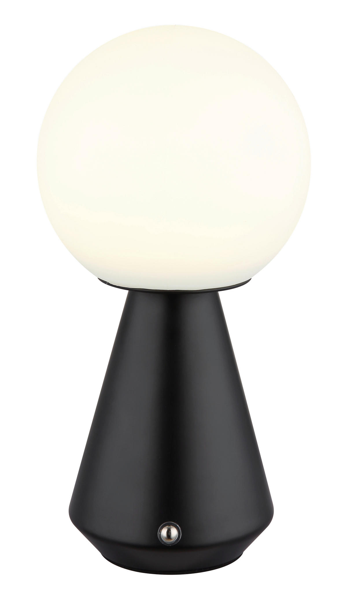 GLOBO Tischleuchte SORA - Opal/mattschwarz (12,00/23,50cm) - GLOBO