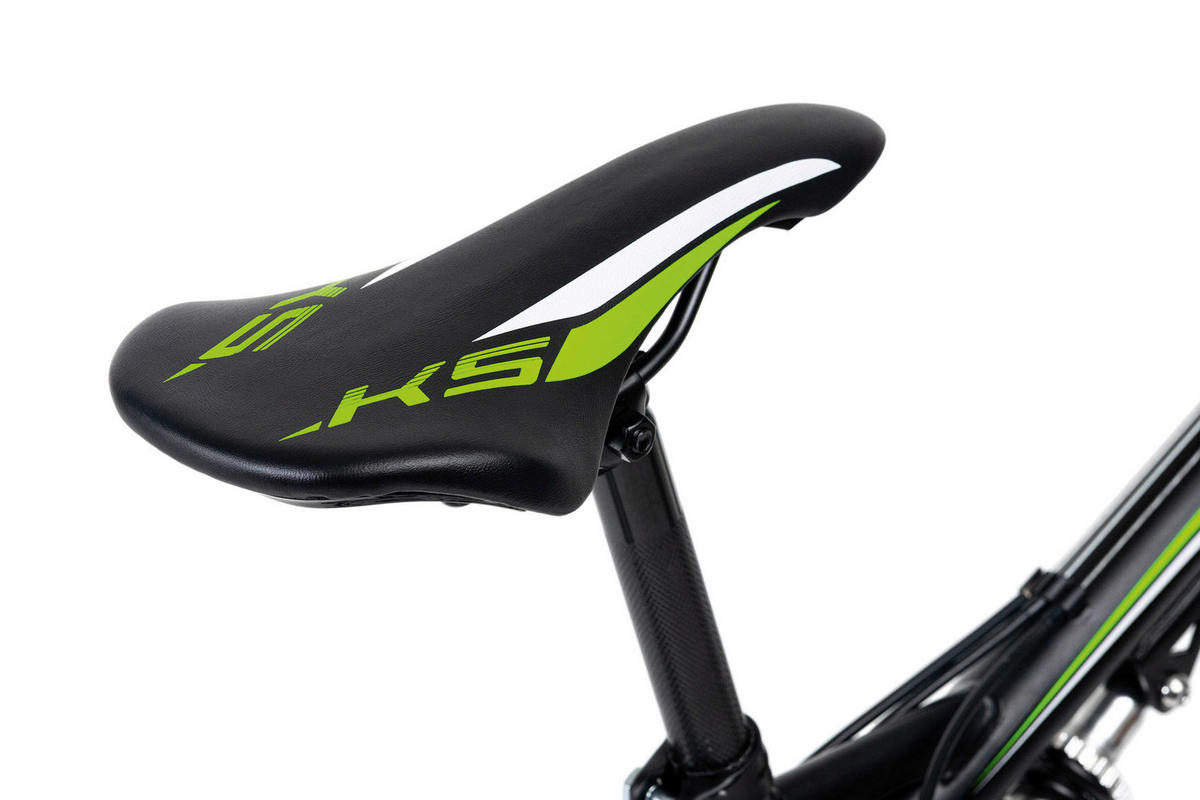 KS-Cycling Mountain-Bike Scrawler KS600M 27,5 Zoll Rahmenhöhe 51 cm 21 Gänge schwarz schwarz ca. 27,5 Zoll Scrawler - schwarz/grün - KS-Cycling