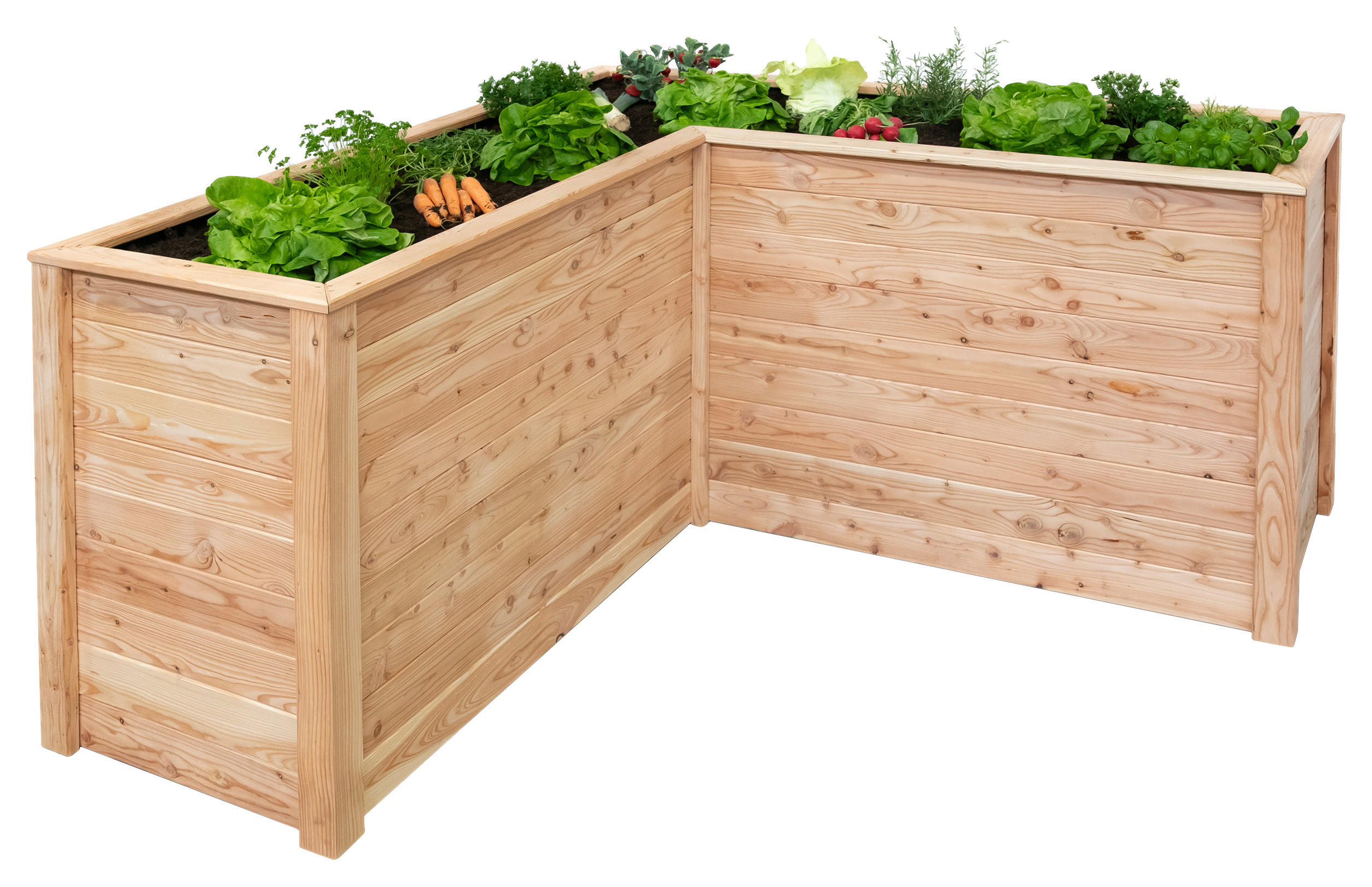 Westmann Hochbeet Klassik L natur Holz B/H/L: ca. 170x84x1705 cm Klassik L - natur (1705,00/170,00/84,00cm) - Westmann