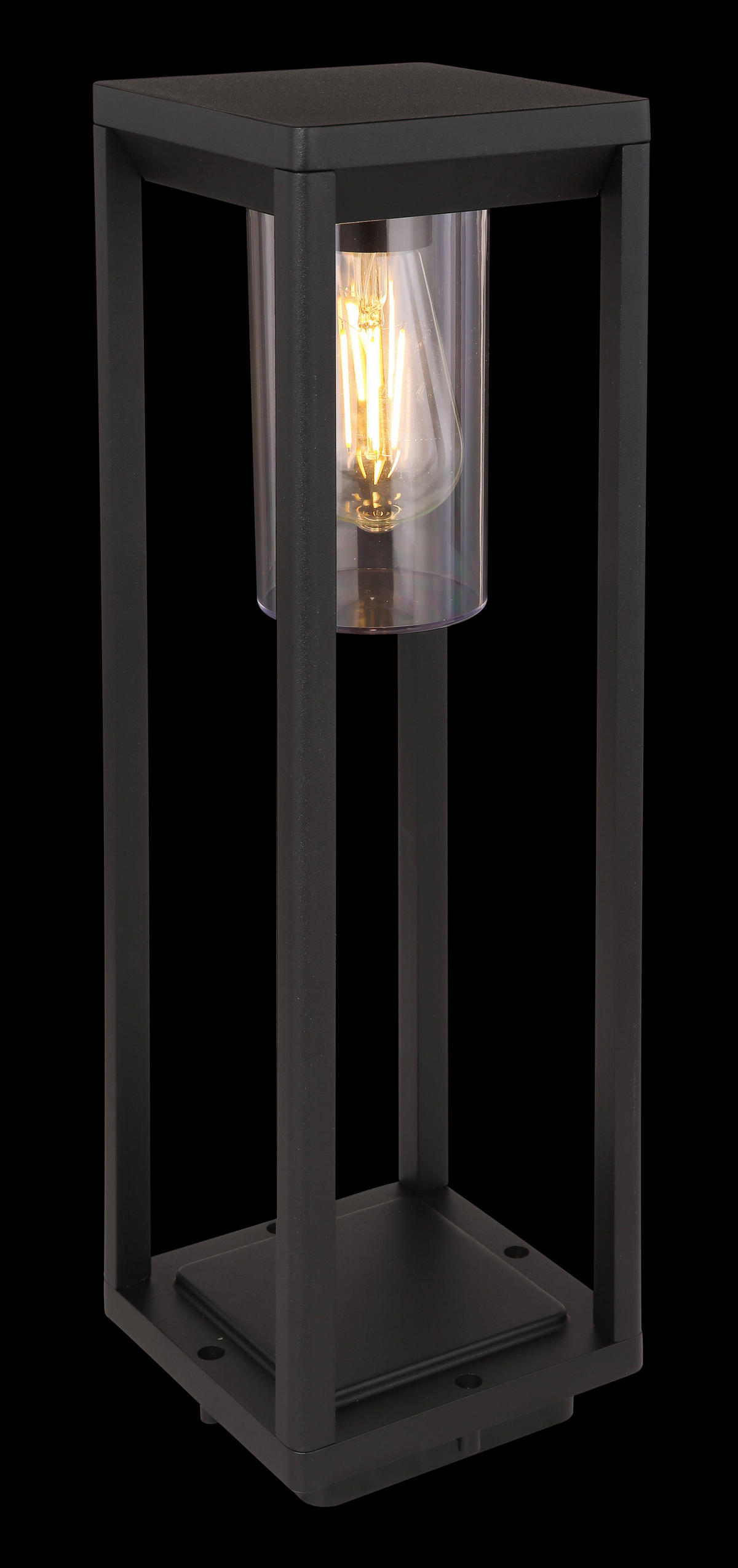 Außenleuchte 3135S2 schwarz B/H/T: ca. 15x50x15 cm Außenleuchte_Candela 3135S2 - schwarz (15,00/50,00/15,00cm) - GLOBO