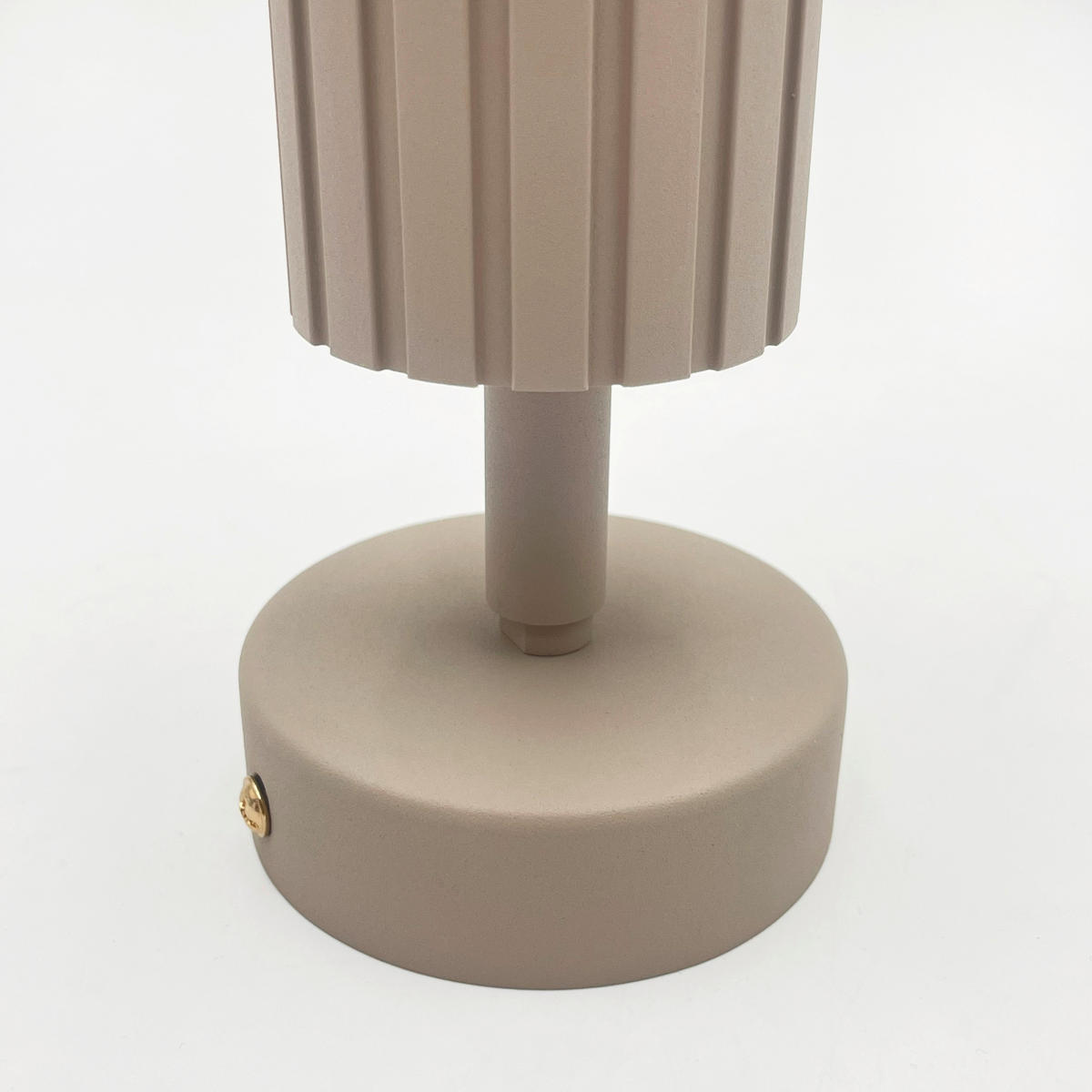 Lamkur Wandleuchte beige Stahl B/H/L: ca. 8x16x8 cm GU10 1 Brennstellen Prisma - beige (8,00/8,00/16,00cm) - Lamkur