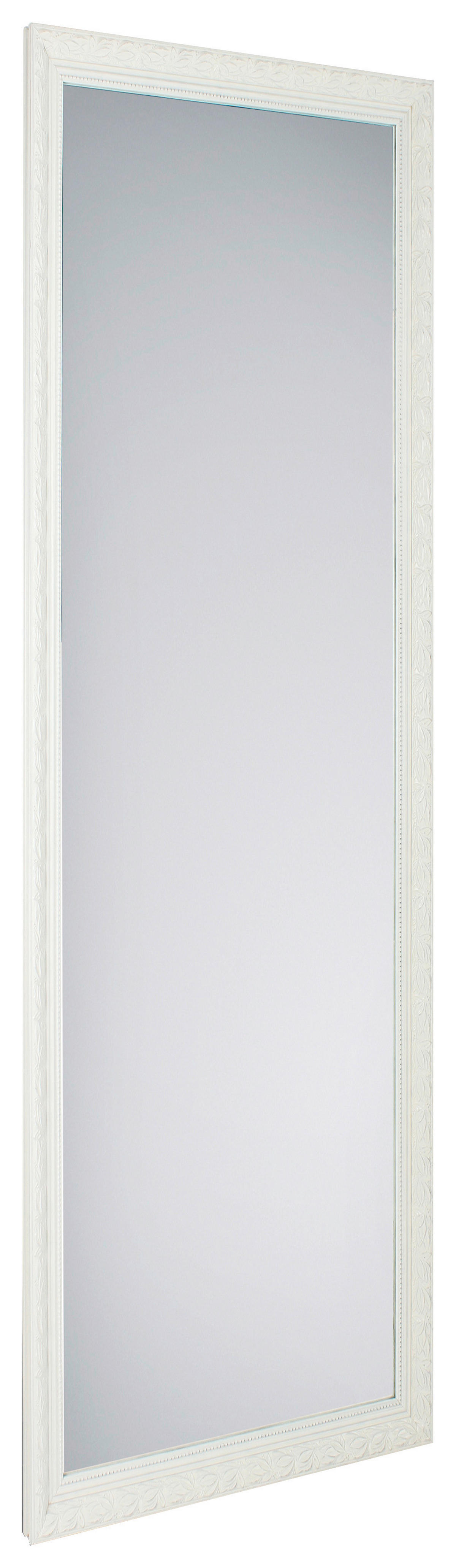 Mirrors&More Rahmenspiegel TANJA weiß B/H/T: ca. 50x150x3,5 cm TANJA - weiß (50,00/150,00/3,50cm) - Mirrors&More