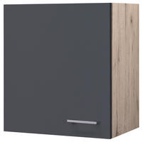 Hängeschrank Morena grau matt B/H/T: ca. 50x54,8x32 cm Morena - Eiche/Basalt (50,00/54,80/32,00cm) - Flex-Well