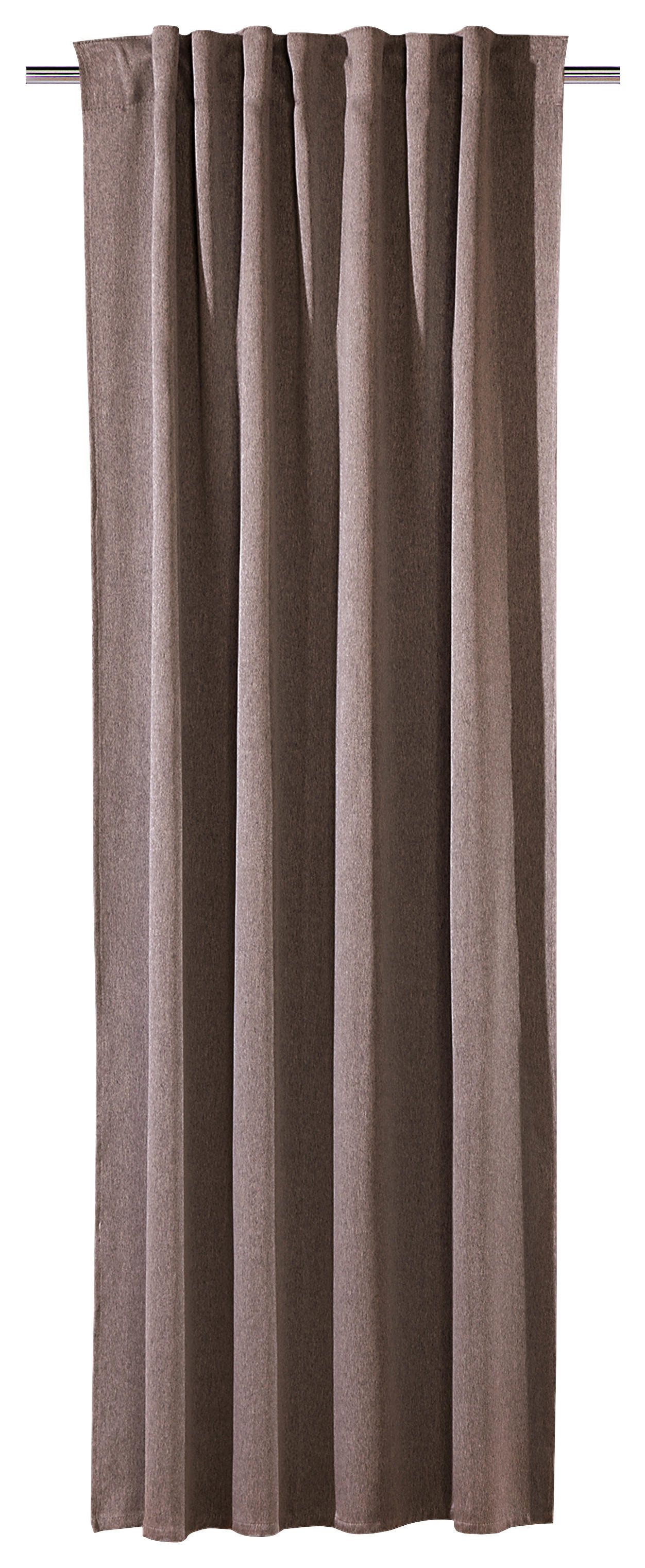 Verdunklungsvorhang Barcelona braun B/H: ca. 135x245 cm Barcelona - braun (135,00/245,00cm)