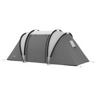 Outsunny Tunnelzelt B/H/L: ca. 220x180x450 cm Tunnelzelt - grau (450,00/220,00/180,00cm) - Outsunny