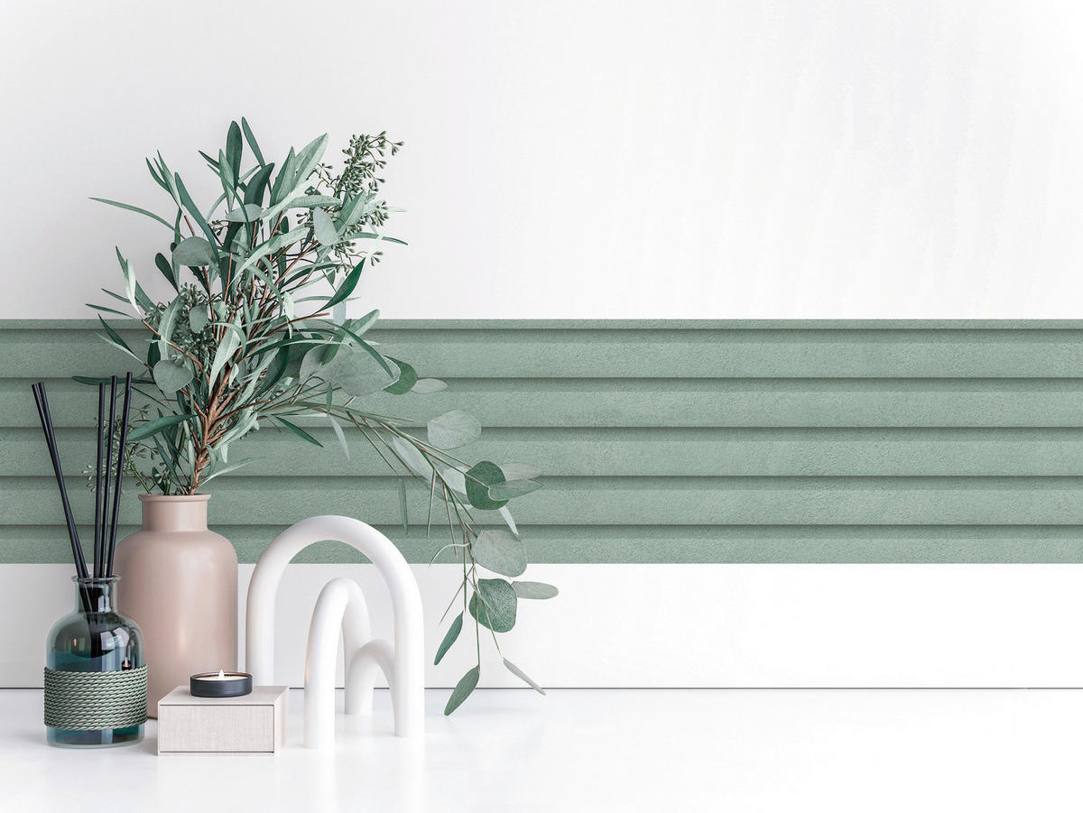 A.S.Création Bordüre grün B/H/D: ca. 17x500x6,8 cm Bordüre_selbstklebend - grün (6,80/500,00cm) - A.S.Creation