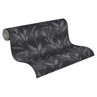 A.S.Creation Vliestapete New Elegance Dschungel schwarz B/L: ca. 53x1005 cm New Elegance - schwarz (53,00/1005,00cm) - A.S.Creation