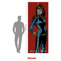 Komar Fototapete Marvel PowerUp Widow B/L: ca. 100x250 cm Marvel PowerUp Widow - (100,00/250,00cm) - Komar