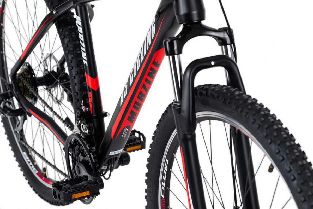 KS-Cycling Mountainbike Morzine Hardtail Morzine 29 Zoll Rahmenhöhe 5 cm 21 Gänge schwarz schwarz ca. 29 Zoll Morzine - rot/schwarz - KS-Cycling