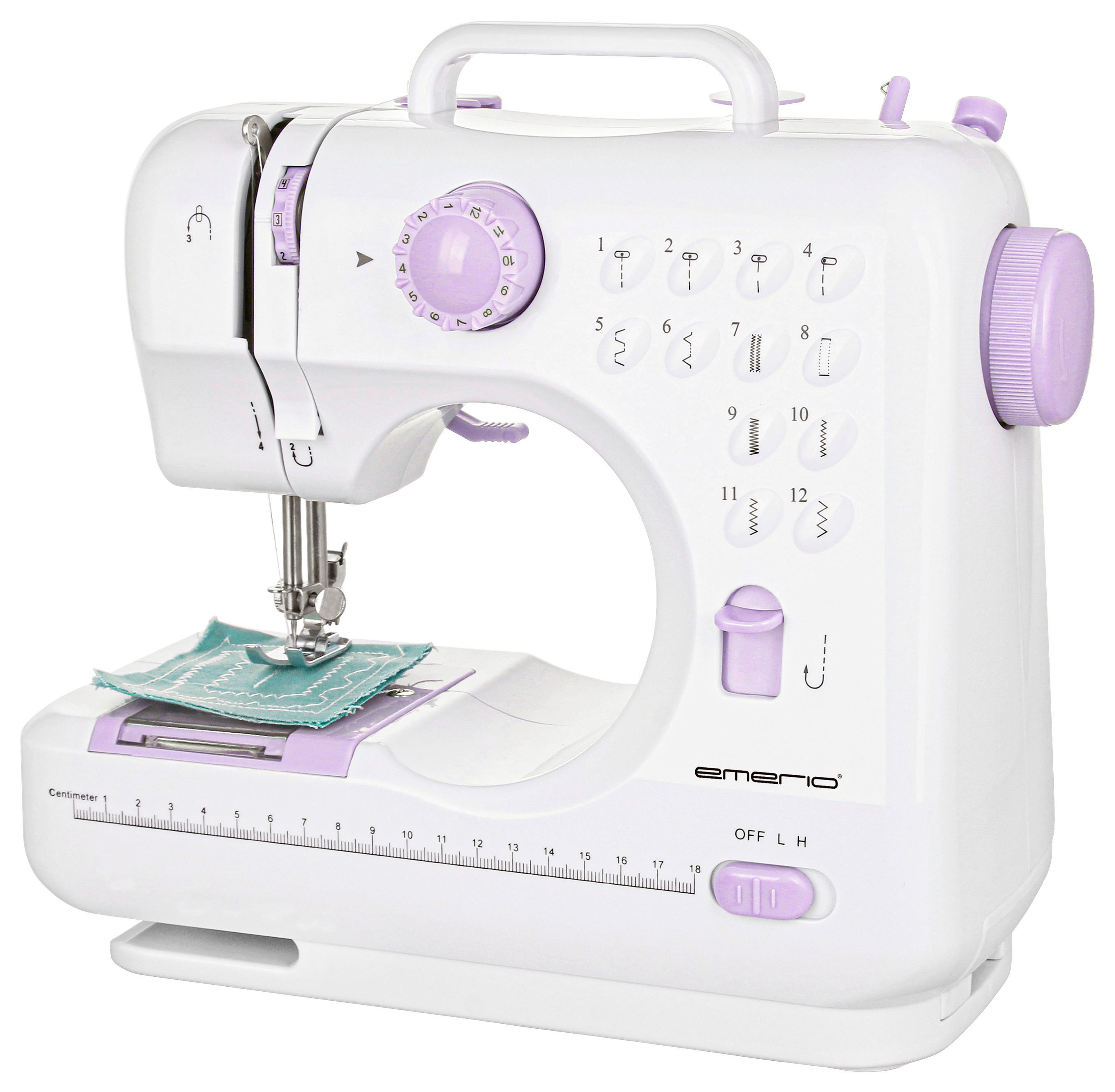 Emerio Nähmaschine SEW-121820.1 B/H/L: ca. 12x26x28 cm