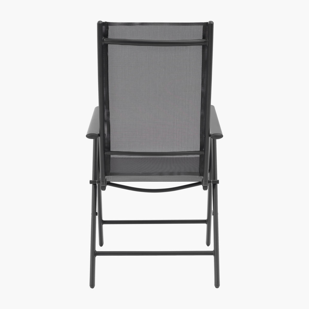 POCOline Gartensitzgruppe Patioset_5tlg. - schwarz/anthrazit - POCOline