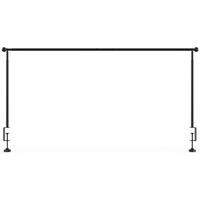 NewGarden Rahmen für Lichterketten GARLAND LIFT 250 schwarz Stahl B/H/L: ca. 12,9x6x74 cm GARLAND LIFT 250 - schwarz (74,00/12,90/6,00cm) - NewGarden