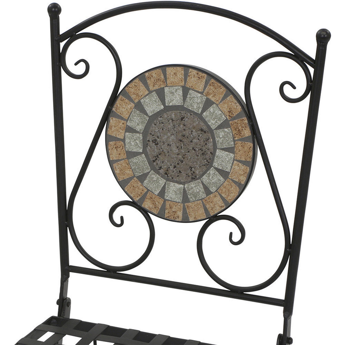 Gardamo Klappstuhl PRATO schwarz Eisen PRATO - schwarz - Gardamo