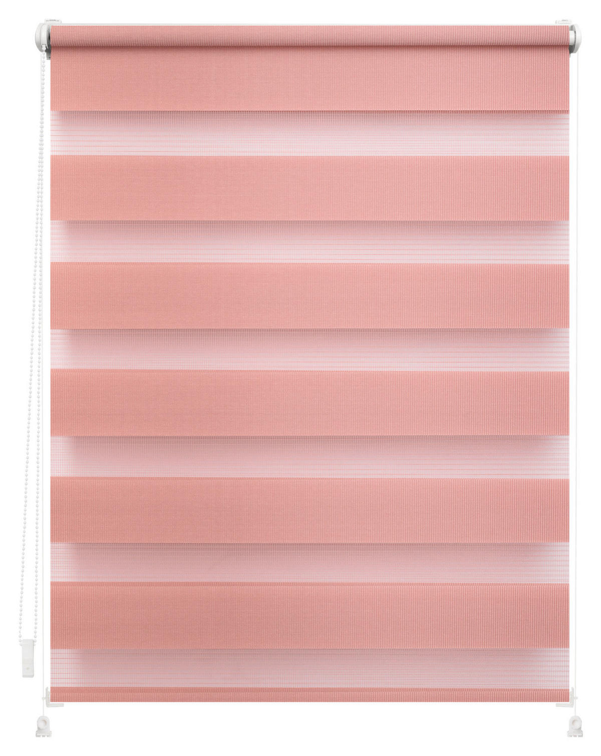 Doppelrollo Duo altrosa B/L: ca. 45x150 cm Duo - altrosa (45,00/150,00cm) - LICHTBLICK