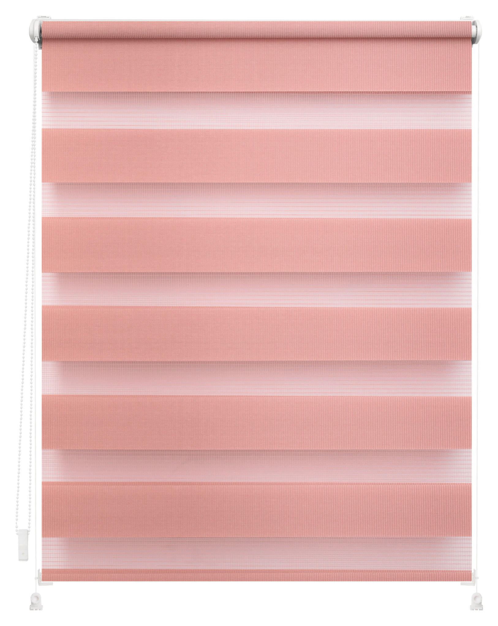Thumbnail - LICHTBLICK Doppelrollo Duo altrosa B/L: ca. 80x200 cm