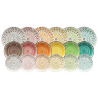 TOGNANA Tafelservice Capetown multicolor Steinzeug 18 tlg. Capetown - multicolor - TOGNANA