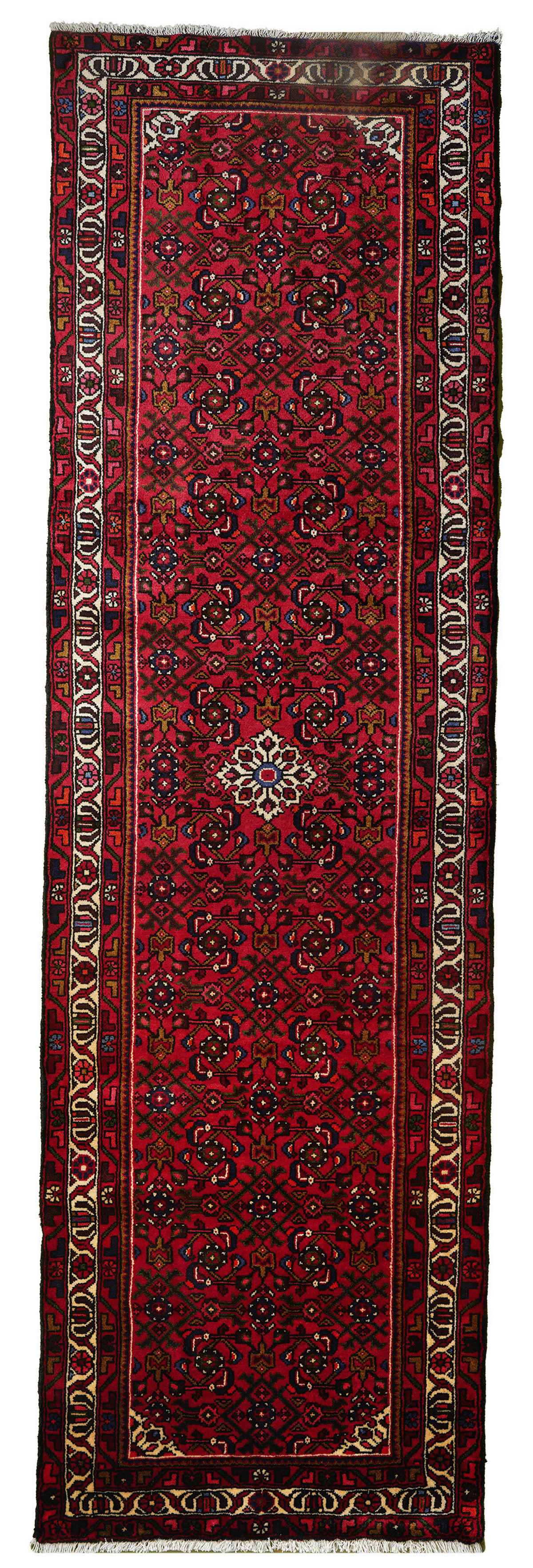 PersaTepp Teppich Hosseinabad rot B/L: ca. 94x318 cm Hosseinabad - rot (94,00/318,00cm) - PersaTepp