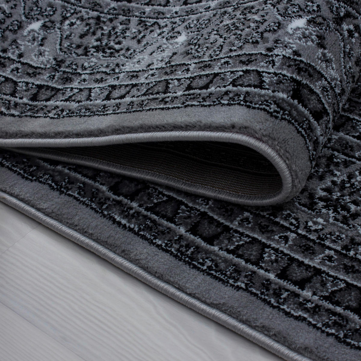 Ayyildiz Teppich MARRAKESH grau B/L: ca. 300x400 cm MARRAKESH - grau (300,00/400,00cm) - Ayyildiz