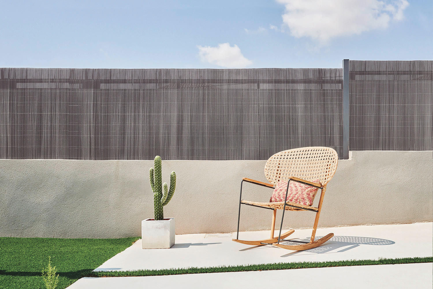 Thumbnail - NORTENE Sichtschutzmatte grau Weide B/H/L: ca. 90x300x16 cm