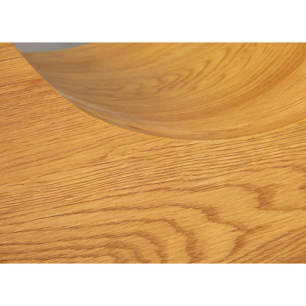 Thumbnail - Couchtisch X-Type natur Wildeiche Nachbildung klar B/H/T: ca. 110x45x60 cm