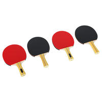 SPORTNOW Tischtennisschläger B/H/L: ca. 15,2x1x25,8 cm Tischtennisschläger - rot (25,80/15,20/1,00cm) - SPORTNOW