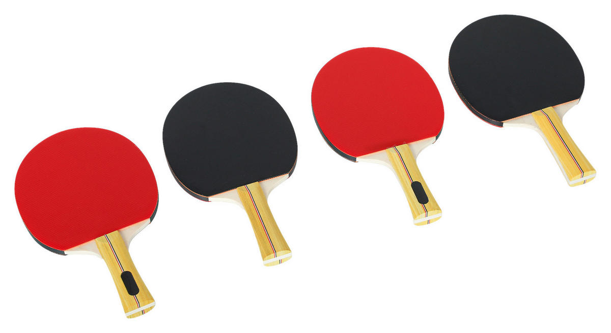 SPORTNOW Tischtennisschläger B/H/L: ca. 15,2x1x25,8 cm Tischtennisschläger - rot (25,80/15,20/1,00cm) - SPORTNOW