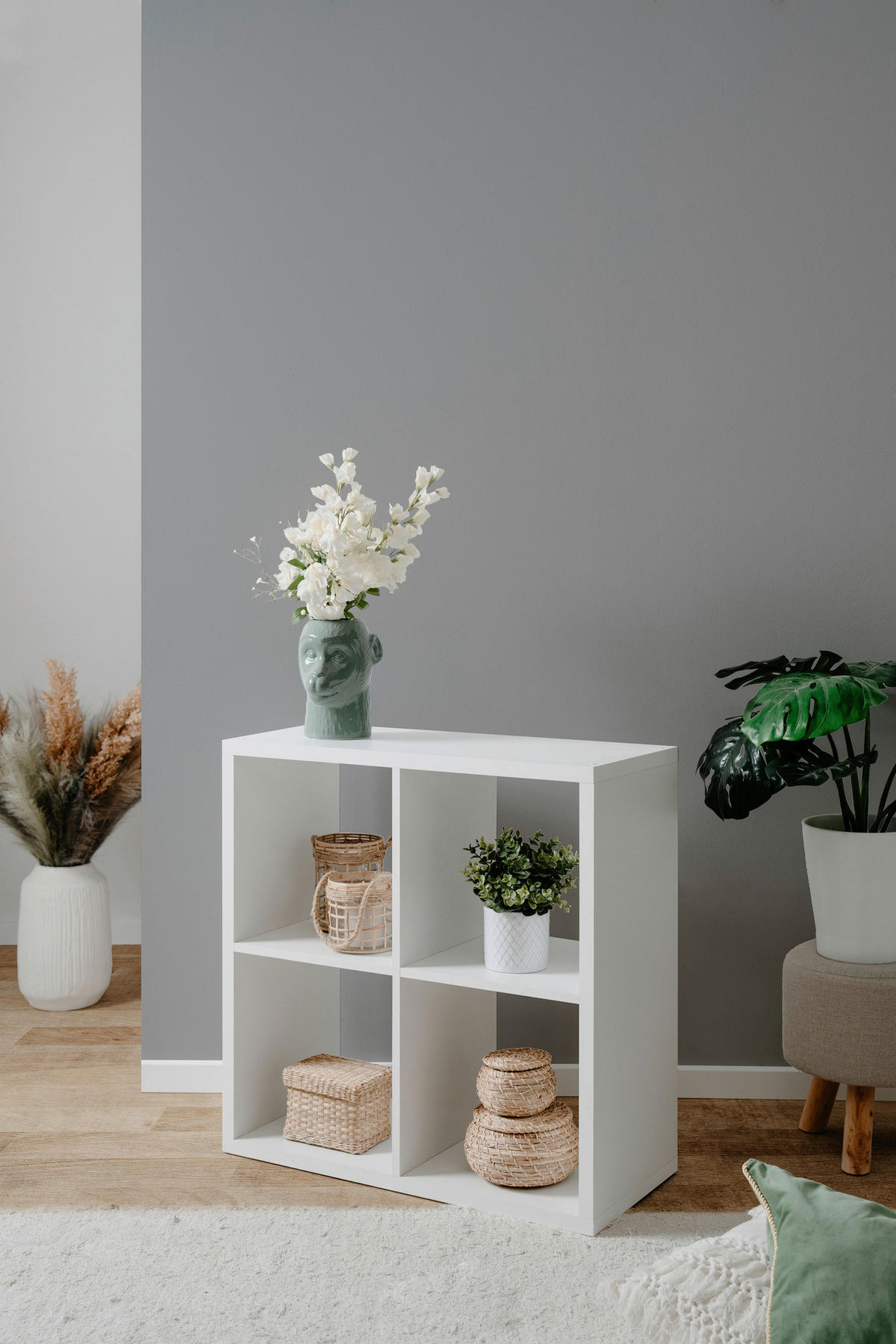 Raumteiler Max weiß B/H/T: ca. 73x73x33 cm Max - weiß (73,00/73,00/33,00cm)