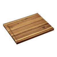 Kesper Tranchierbrett braun Akazie B/H/L: ca. 28x2,8x38 cm Tranchierbrett - braun (38,00/28,00/2,80cm) - Kesper