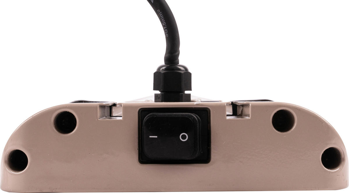 BHP Terassenheizstrahler Tundra B992327 schwarz hellbraun Aluminium B/H/T: ca. 146x20x5 cm ca. 2400 W Terrassenheizer Tundra B992327 - schwarz/hellbraun (146,00/20,00/5,00cm) - BHP