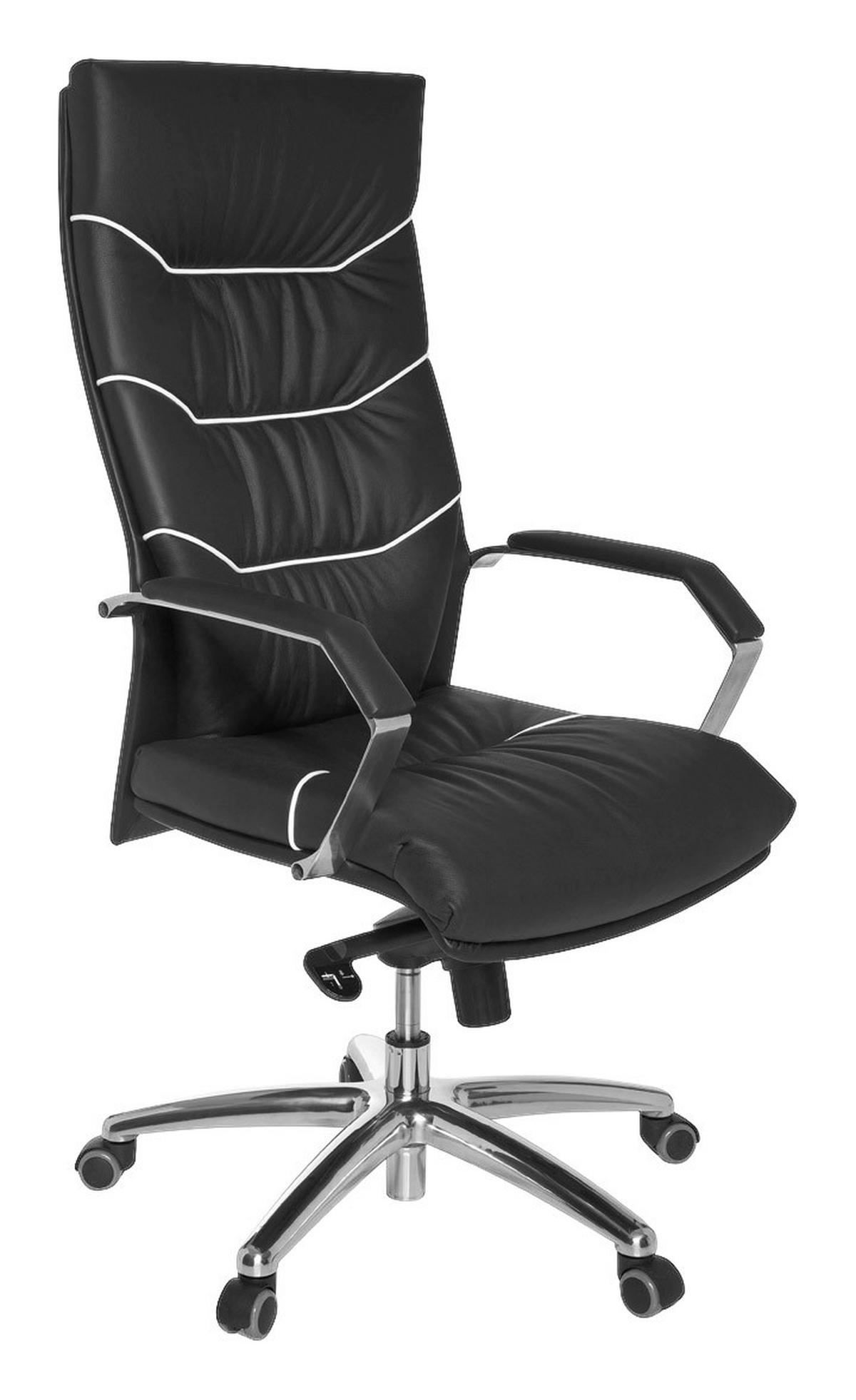 Drehstuhl schwarz Bürostuhl - schwarz (60,00/126,00/55,00cm) - Amstyle