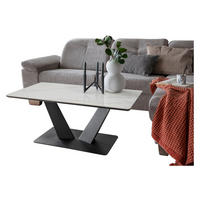 Couchtisch Amelie weiß Hochglanz B/H/T: ca. 110x42x60 cm Amelie - weiß (110,00/42,00/60,00cm)