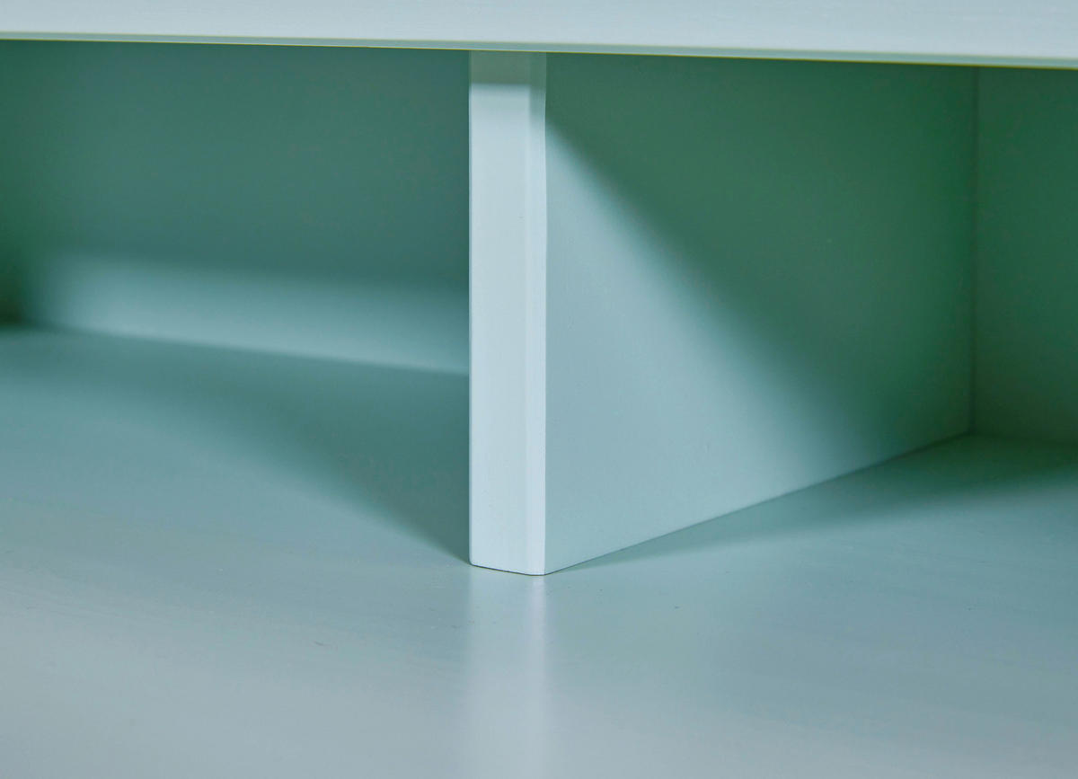 Kinder-Schreibtisch Conversation Desk grün lackiert B/H/L: ca. 68,4x90,6x110 cm Conversation Desk - grün (110,00/68,40/90,60cm) - Inter Link