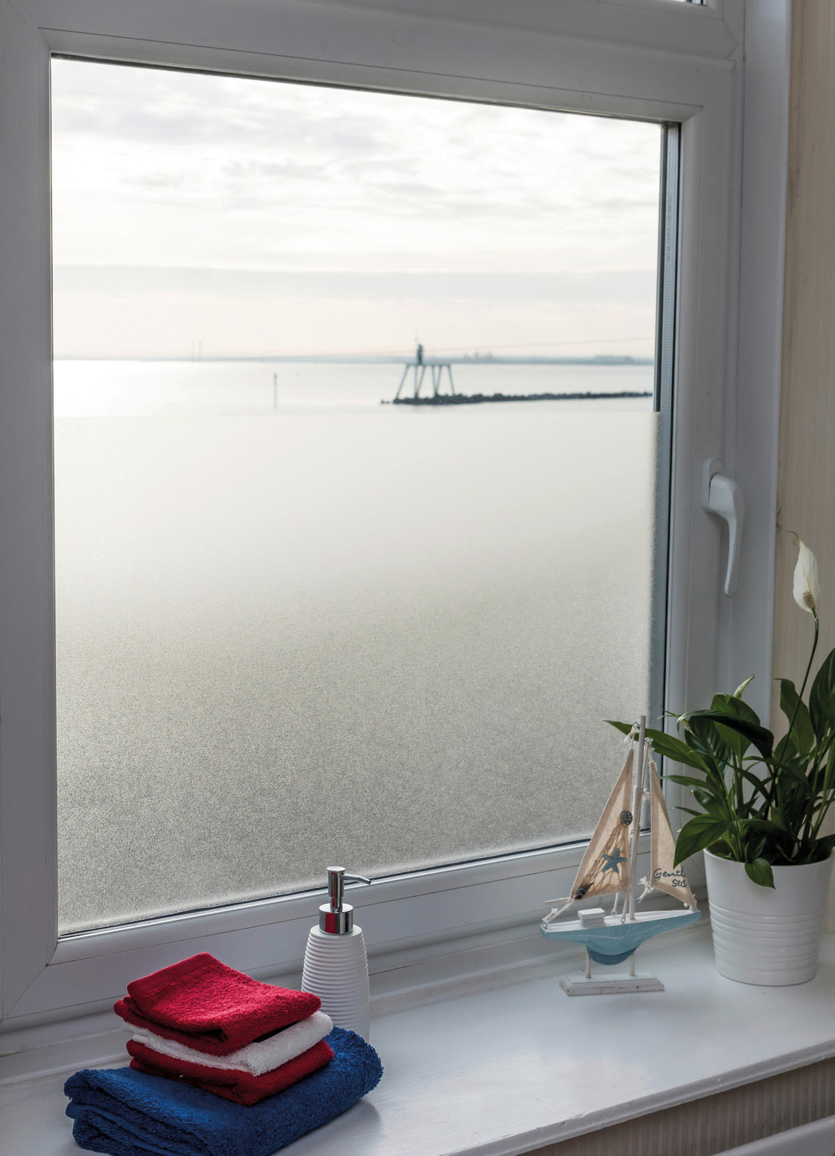d-c-fix Fensterfolie Milky weiß transparent B/L: ca. 67,5x150 cm Fensterfolie_d-c-fix_F3388031 - weiß/transparent (67,50/150,00cm) - d-c-fix