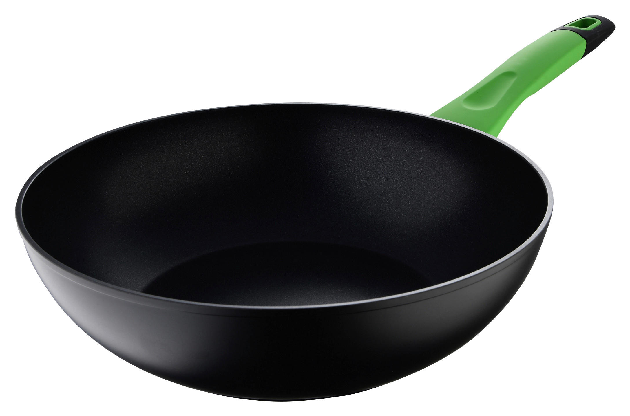 SAN IGNACIO Wokpfanne VITORIA (FULL INDUCTION) grün Aluminium VITORIA (FULL INDUCTION) - schwarz/grün - SAN IGNACIO