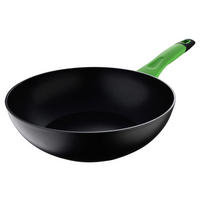SAN IGNACIO Wokpfanne VITORIA (FULL INDUCTION) grün Aluminium VITORIA (FULL INDUCTION) - schwarz/grün - SAN IGNACIO