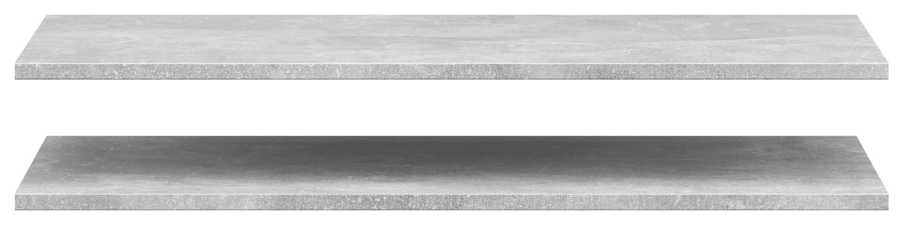 Einlegeböden-Set Multi-Stauraum Typ 46 Beton Optik B/H/T: ca. 77x1,5x36 cm Multi-Stauraum Typ 46 - Beton (77,00/1,50/36,00cm)